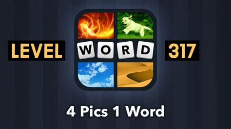 Four pics one word level 317  We found 1363 puzzles